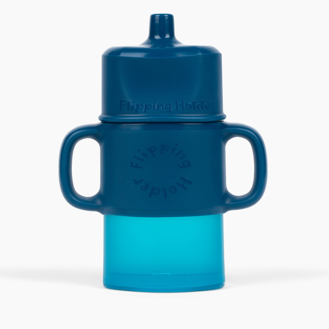 Flipping Holder TRAVEL with HANDLES & SIP TOP