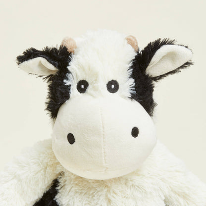 BLACK AND WHITE COW WARMIES 13"